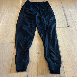 Lululemon black joggers size 2